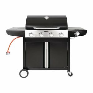 Buffalo 4 Burner Gas Barbecue with Hob - 3