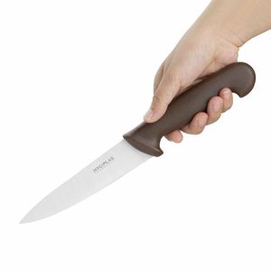Hygiplas Cooks Knife Brown 15.9cm - 3