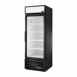 True Upright Retail Merchandiser Refrigerator Black Exterior - CX781 - 1