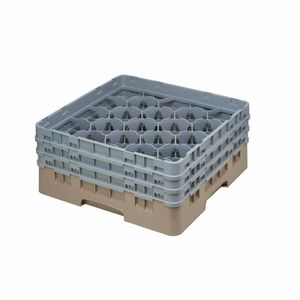 Cambro Camrack Beige 36 Compartments Max Glass Height 273mm - CZ105 - 1