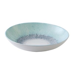 Churchill Studio Prints Fusion Blue Coupe Plate 248mm (Pack of 12) - DX076 - 3