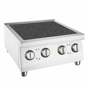 Buffalo 4 Zone Induction Hob 2 x 3kW - CU558 - 1