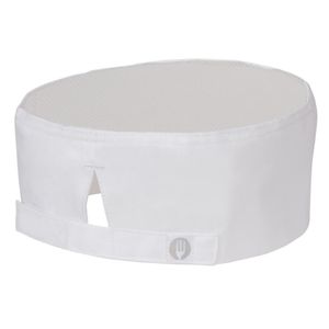 Chef Works Recycled Cool Vent Beanie White - BA044 - 1