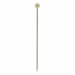 Beaumont Ball Garnish Pick Gold Plated (Pack of 10) - CZ589 - 1