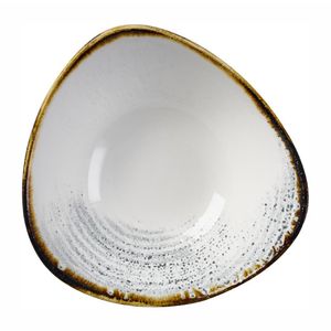 Churchill Homespun Accents Grey Triangle Bowl 185mm (Pack of 12) - DX106 - 1