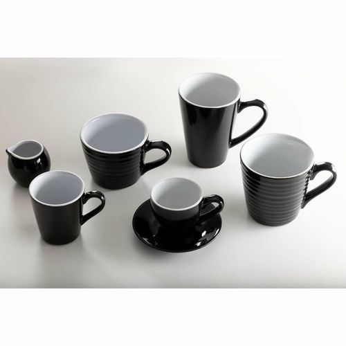 Olympia Cafe Aroma Mug Black - 340ml (Pack of 6) - CU959 - 9