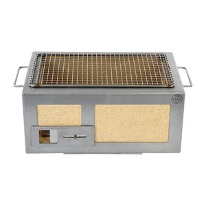 Kasai Little Konro Grill with Stainless Steel Frame SVT-16025 - HW413 - 3