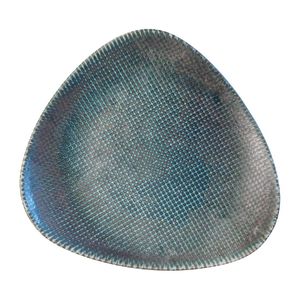 Churchill Studio Prints Astro Metallic Blue Lotus Plates 228mm (Pack of 12) - HX096 - 1