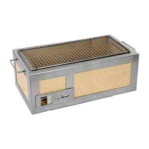 Kasai Medium Long Konro Grill 50/50 Plancha Edition SVT-16204 - HW410 - 1