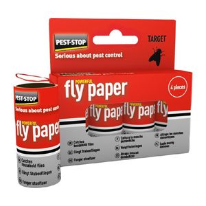 Pest-Stop Fly Paper (Pack of 4) - HS973 - 1