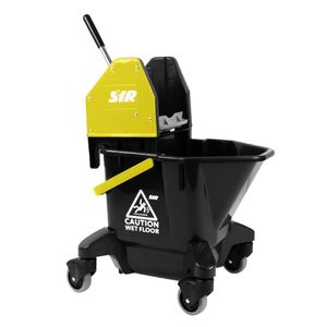 SYR TC20-R Kentucky Mop Bucket and Wringer 13L Yellow - CX997 - 1