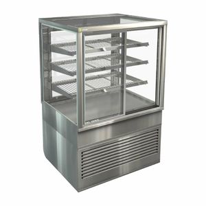 Cossiga Tower BTG Ambient Freestanding Multideck Display w/Front & Rear Sliding Doors 900mm - HT521 - 1