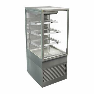 Cossiga Tower TTG Open Front Tall Refrigerated Freestanding Multideck w/Stainless Hinged Rear Door 600mm - HT561 - 1