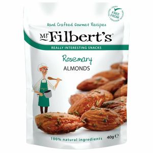 Mr Filbert's Rosemary Almonds 40g (Pack of 20) - FU478 - 1