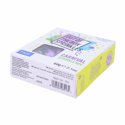 PME Out the Box Carnival Sprinkle Mix 60g - HU338 - 2