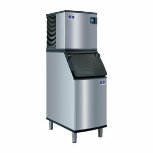 Manitowoc Ice Indigo NXT iT0320 Series 145kg Half Dice Ice Machine with Storage Bin D420 - HW740 - 1