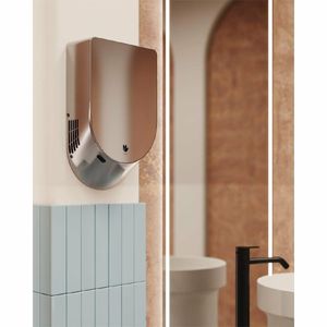 Dryflow Infinity Hand Dryer Brushed Satin - HZ385 - 3