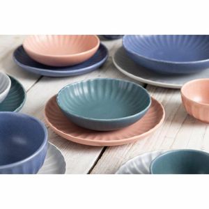 Olympia Corallite Plates Peach 205mm (Pack of 6) - FU213 - 3