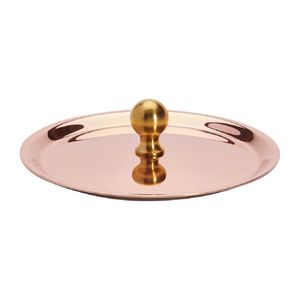 De Buyer Inocuivre Lid with Brass Handle 12cm - HZ646 - 1