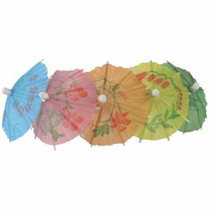 Beaumont Paper Parasols Mixed Colours (Pack of 144) - 3315 - 3