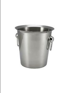 GenWare Stainless Steel Wine Bucket With Ring Handles - 1