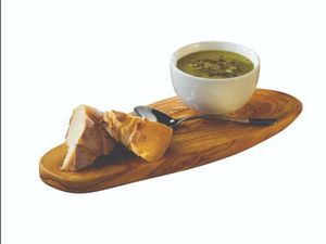 Olive Wood Rustic Platter 35 x 13cm+/- - 1