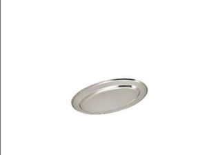 GenWare Stainless Steel Oval Flat 35cm/ 14" - 1