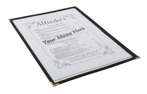 American Style Clear Menu Holder - 1 Page - 1