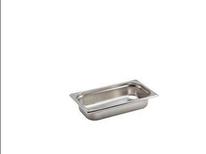 St/St Gastronorm Pan 1/3 - 65mm Deep - 1