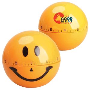 Custom Branded Smiley Cooking Timer - 1