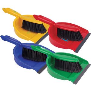 Custom Branded Dustpan & Brush - 1