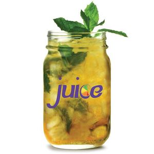 Custom Branded Glass Mason Jar Without Handle (568ml/20oz) - 3