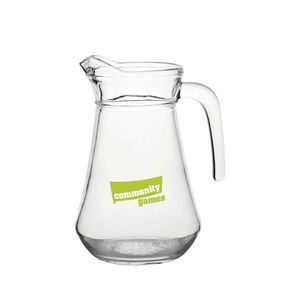 Custom Branded Glass Classic Jug (1 Litre) - 1