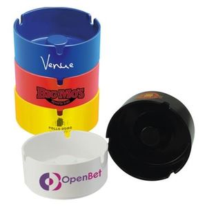 Custom Branded Plastic Coloured Ashtray - 1