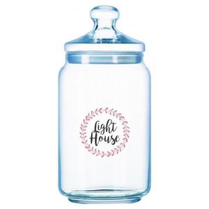Custom Branded Club Glass Jar (1 Litre/35oz) - 1
