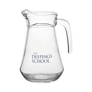 Custom Branded Glass Classic Jug (1.3 Litre) - 1
