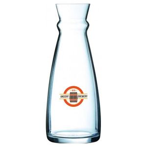 Custom Branded Fluid Glass Carafe (750ml/26.5oz) - 1