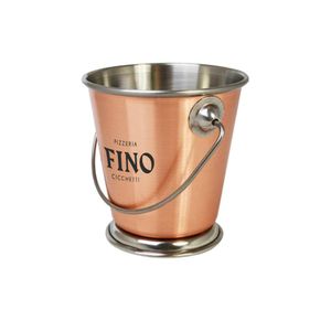 Custom Branded Copper Serving Bucket (7cm) - 1