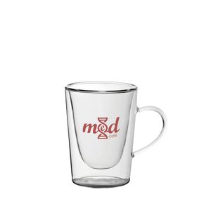 Custom Branded Double Wall Latte Glass (290ml/10oz) - 1