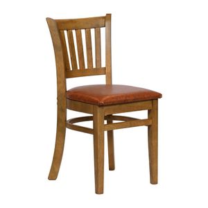 Turin Dining Table with 4 Manhattan Dining Chairs Weathered Oak with Bison Tan - JA217 - 1