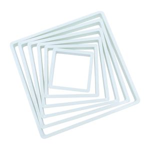 PME Classic Square Cutter (6 Pack) - HZ043 - 1