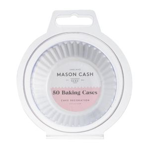 Mason Cash White Cupcake Cases (50 Pack) - JA601 - 1