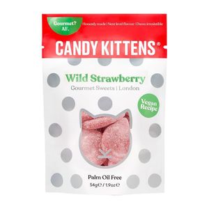 Candy Kittens Pop Bags Wild Strawberry 54g (12 Pack) - KA604 - 1