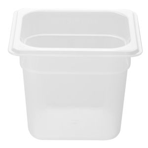 Nisbets Essentials Polypropylene 1/6 Gastronorm Container 150mm - HZ345 - 3