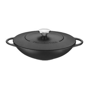 Tramontina Enamel Cast Iron Wok 32cm - JC949 - 1