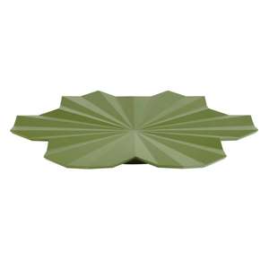 APS+ Lotus Leaf Platter Dark Green 465mm - Each - DT796 - 1