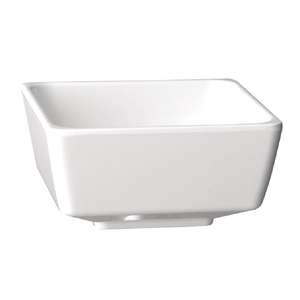 APS Float White Square Bowl 5in - Each - GF094 - 1