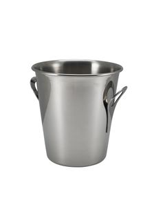 S/St. Wine Bucket Tulip Design -St/St Handles - T502 - 1
