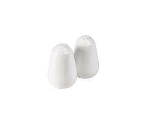 Genware Porcelain Pepper Pot 7cm/ 2.75 (Pack of 6) - P302107 - 1