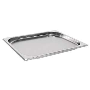 Vogue Heavy Duty Stainless Steel 1/2 Gastronorm Pan 20mm - Each - GM320 - 1